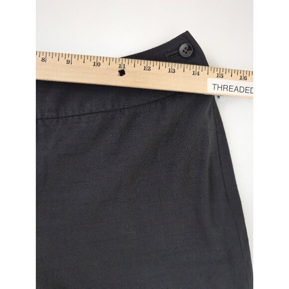 Talbots Wool Pants Womens 4 Black Career Professional Capsule Minimalist - Picture 9 of 12